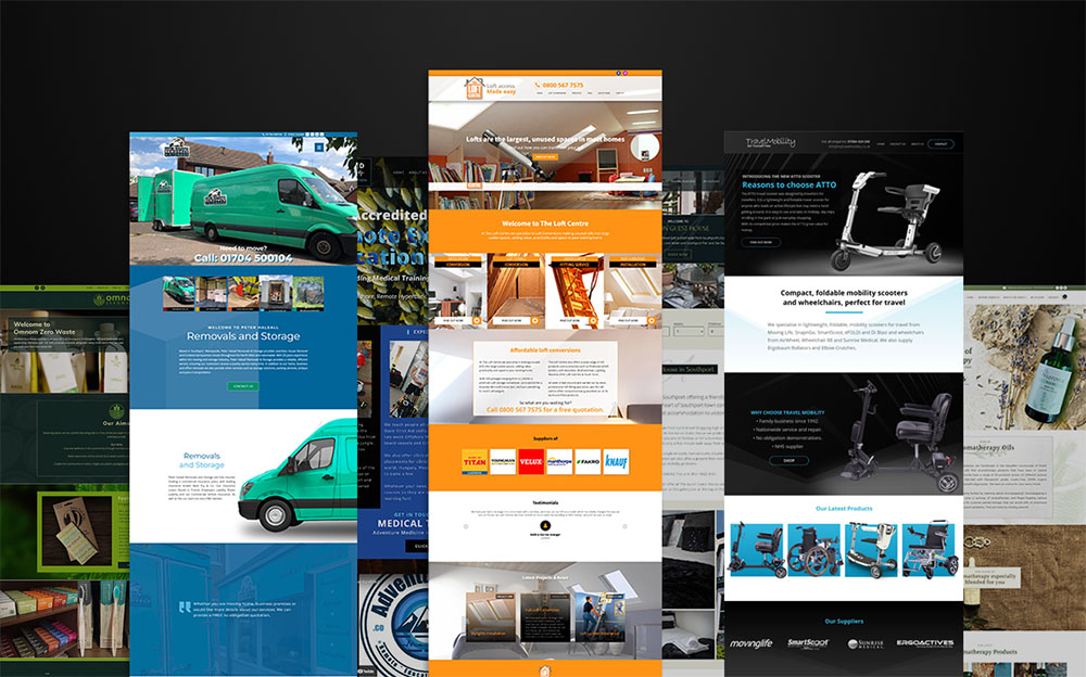 Examples of Website UI Design
